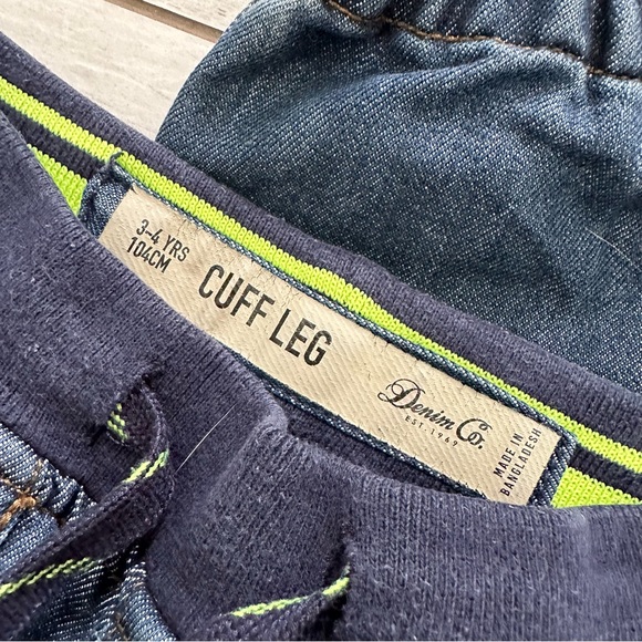 Denim Co. Denim Joggers Size 3-4 Years - Picture 6 of 6